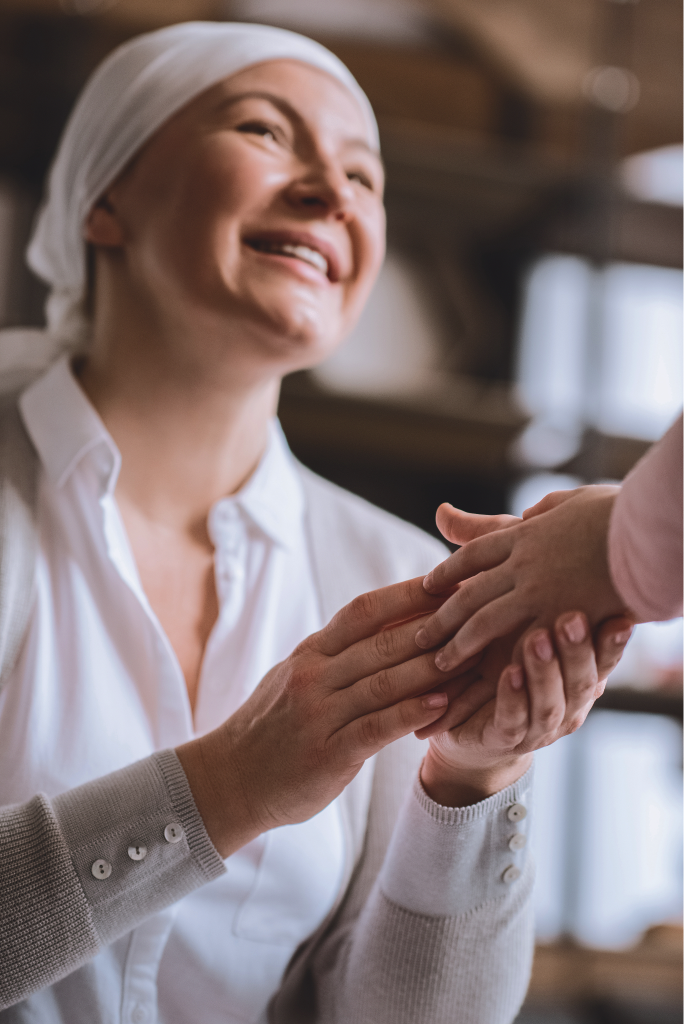 Person receiving supportive care